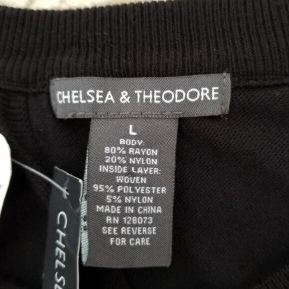 Chelsea & Theodore Lightweight Shirttail Sweater - Picture 2 of 4